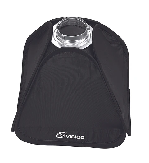 Softbox Visico 40x40 con Grilla Montura Bowens