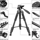 Trípode Aluminio Neewer SAB234 142 cm con Cabezal Panorámico - Miniatura 4
