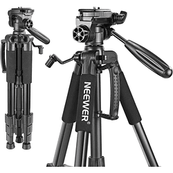Trípode Aluminio Neewer SAB234 142 cm con Cabezal Panorámico