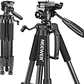 Trípode Aluminio Neewer SAB234 142 cm con Cabezal Panorámico - Miniatura 1