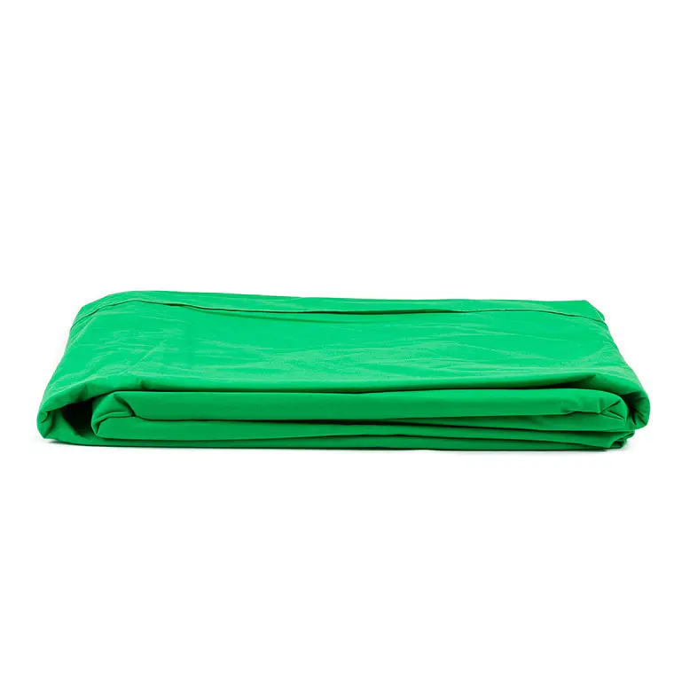 Fondo De Tela Muselina Verde Croma Visico 3x6 mts 1