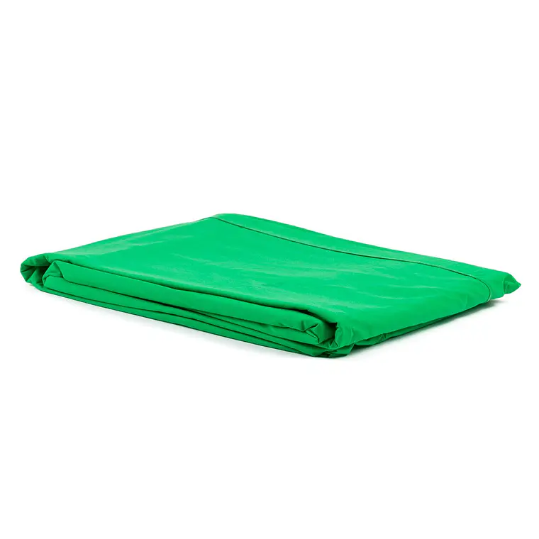Fondo De Tela Muselina Verde Croma Visico 3x6 mts 2