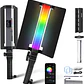 Luz LED RGB Neewer RGB1 con Barndoors y Control APP - Miniatura 1