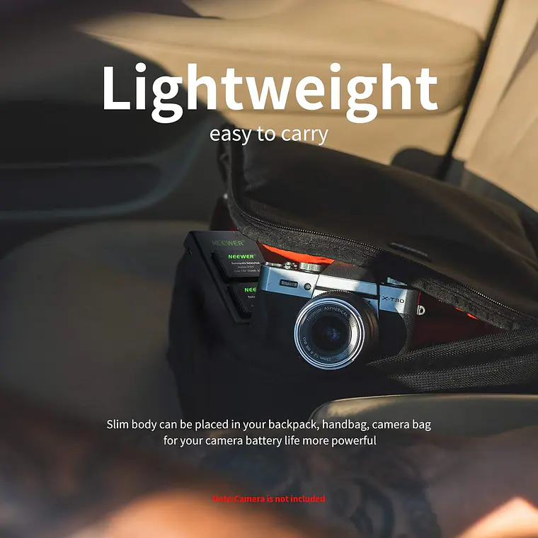 Set 2 Baterías LP-E17 y Cargador USB Neewer para Canon 5