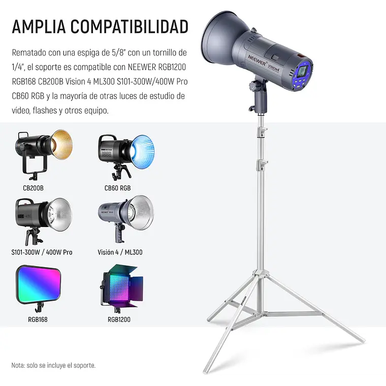 Soporte De Luz Neewer St-200 Para Fotografía 5