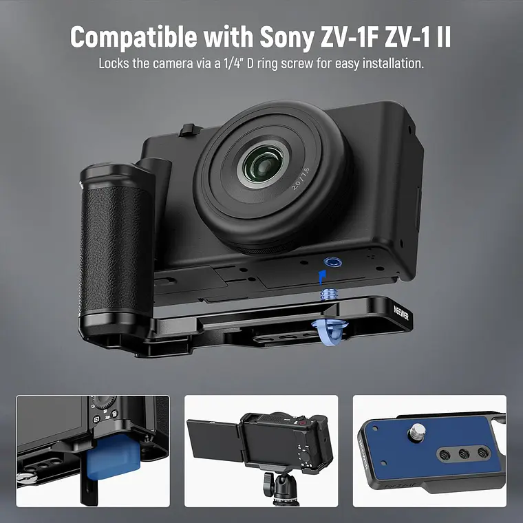 Placa en L Neewer ZV-1F/ZV-1 II para Sony 2