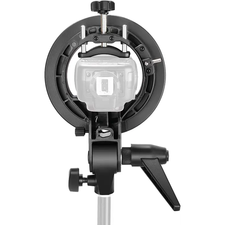  Soporte de montaje tipo S Neewer para flash Speedlite 3