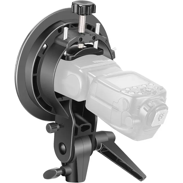  Soporte de montaje tipo S Neewer para flash Speedlite 2