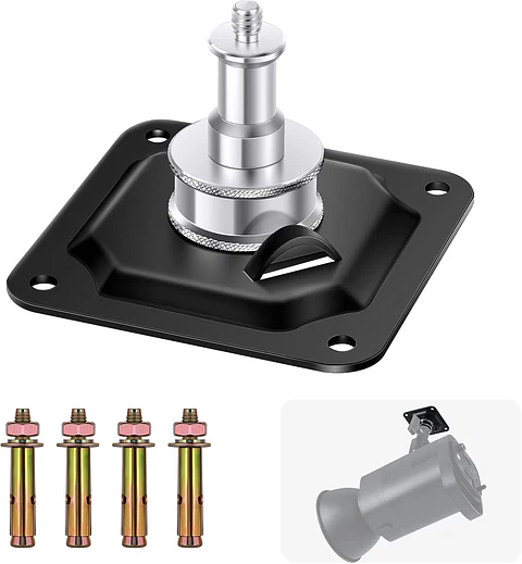 Soporte Techo/Pared Neewer con Espiga 5/8" y Rosca 1/4"