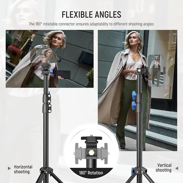Trípode de Iluminación NEEWER de 72 a 155 cm 6