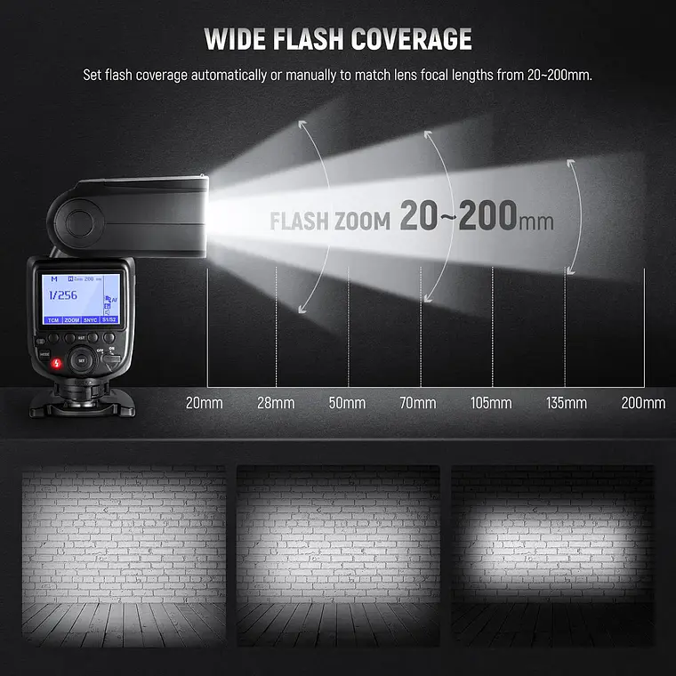 Flash Speedlite Neewer NW700-S TTL para Sony 5