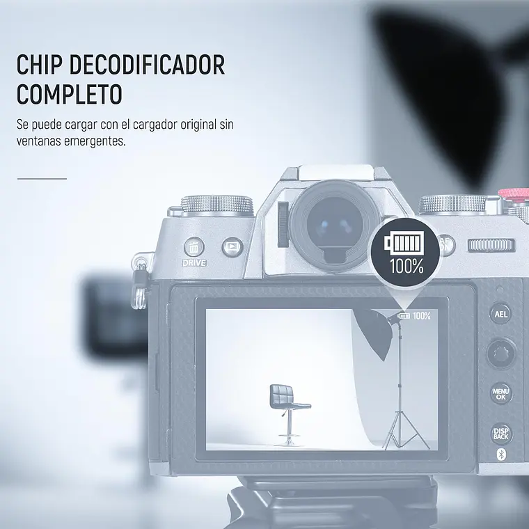 Kit 2 Baterías Neewer NP-W126 1140mAh con Cargador USB-C 4