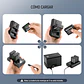 Kit 2 Baterías Neewer NP-W126 1140mAh con Cargador USB-C - Miniatura 5