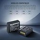 Kit 2 Baterías Neewer NP-W126 1140mAh con Cargador USB-C - Miniatura 3