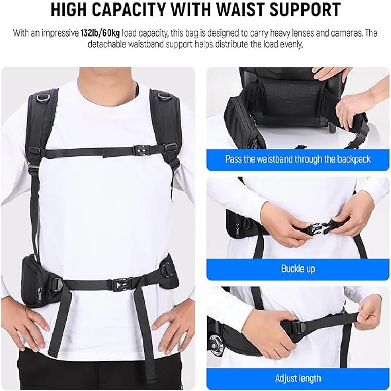 Bolso Trolley Convertible Neewer PB027 para Cámara 7