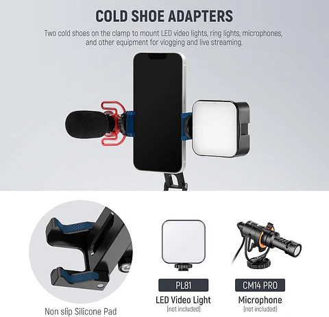 Tripode y soporte Neewer para teléfono celular