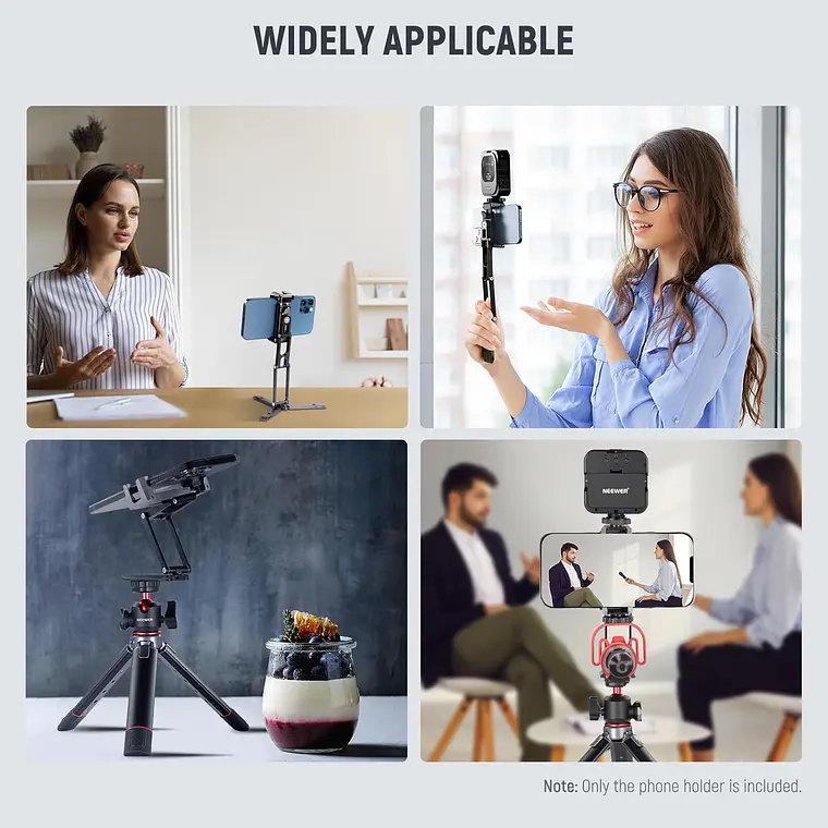 Tripode y soporte Neewer para teléfono celular 3