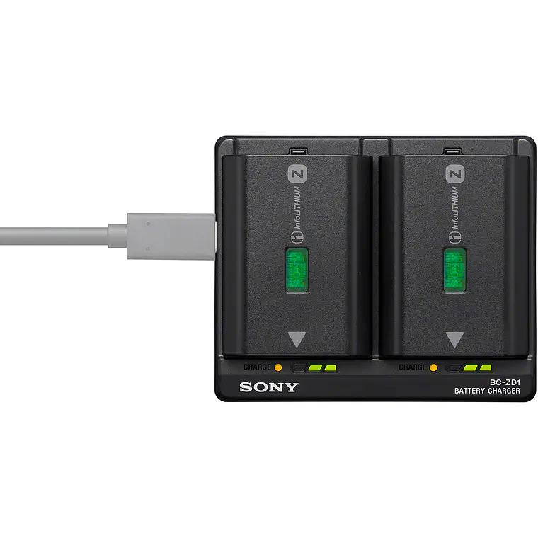 Cargador Dual Sony BC-ZD1 para Baterías NP-FZ100 5