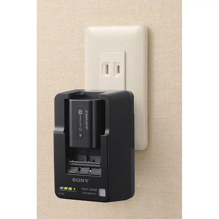 Cargador de batería Sony BC-QM1 InfoLithium 2
