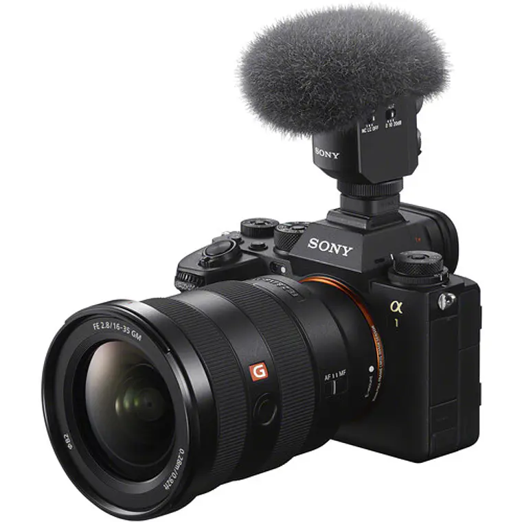 Micrófono digital tipo cañón compact Sony ECM-M1 para cámara 8