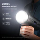 Flash para exteriores Neewer Q200 de 200 W - Miniatura 2
