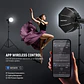 Flash para exteriores Neewer Q200 de 200 W - Miniatura 5