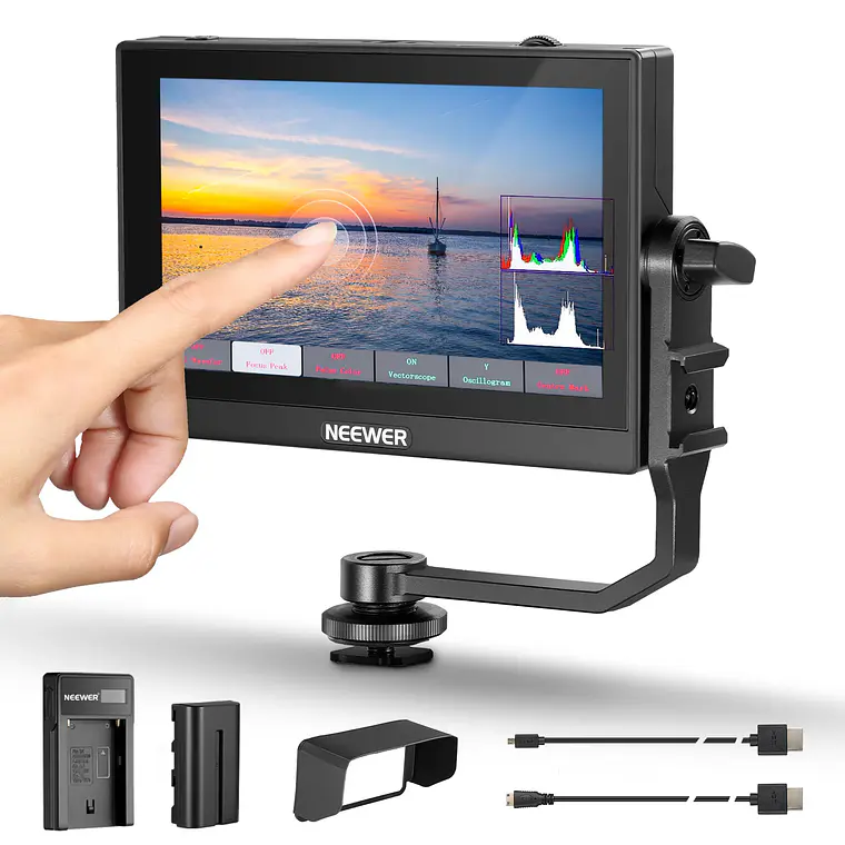 Monitor de campo para cámara Neewer F500 de 5.5 pulgadas 1