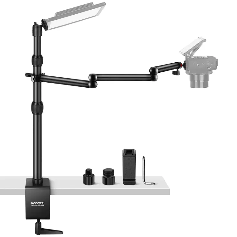 Soporte de sobremesa Neewer TL253A con brazo flexible MH022 1
