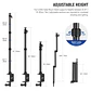 Soporte de sobremesa Neewer TL253A con brazo flexible MH022 - Miniatura 2