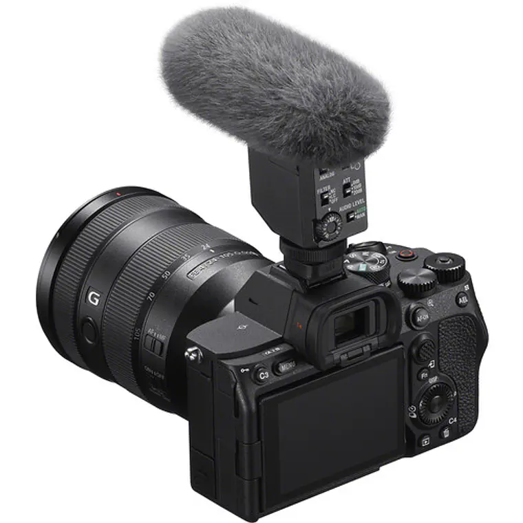 Micrófono tipo cañón compacto Sony ECM-B10 para cámara 8