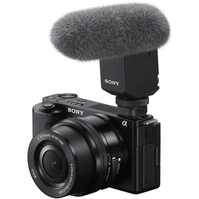 Micrófono tipo cañón compacto Sony ECM-B10 para cámara 7