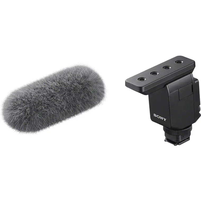 Micrófono tipo cañón compacto Sony ECM-B10 para cámara 6
