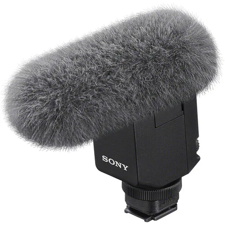 Micrófono tipo cañón compacto Sony ECM-B10 para cámara 3