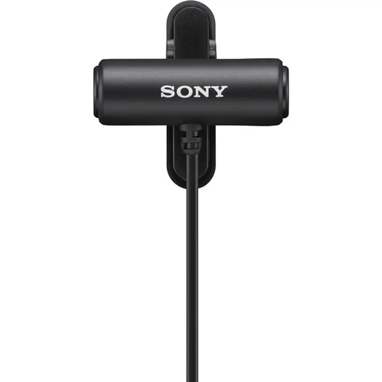 Micrófono lavalier compacto Sony ECM-LV1 con conector TRS 3