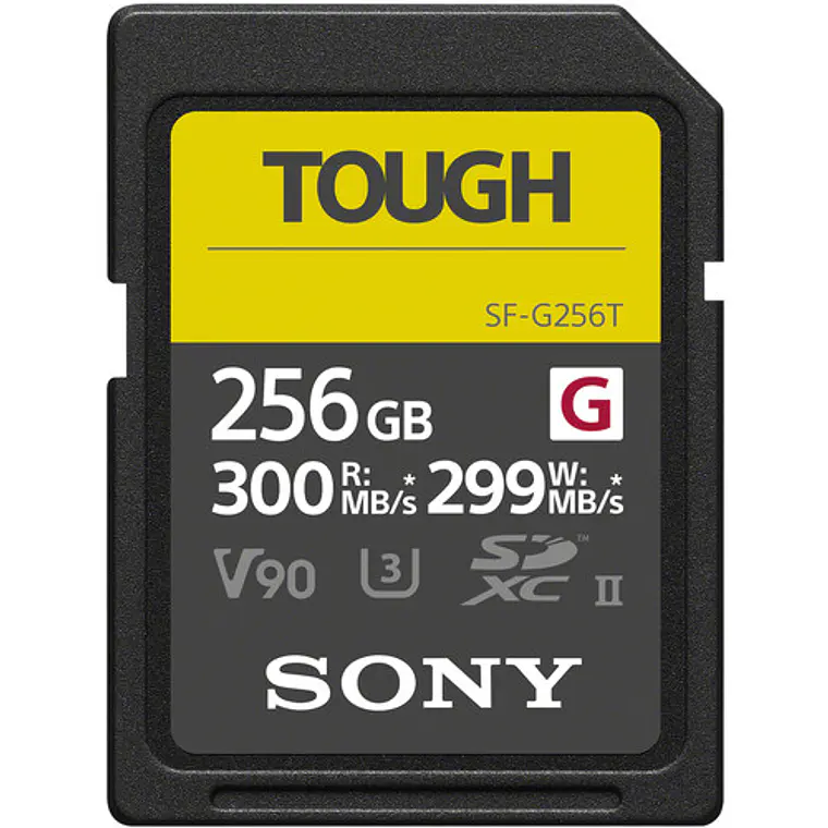 Tarjeta de memoria SDXC UHS-II Sony de 256 GB 1