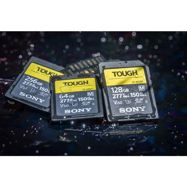Tarjeta de memoria Sony SDXC UHS-II SF-M Tough Series 256 GB 5