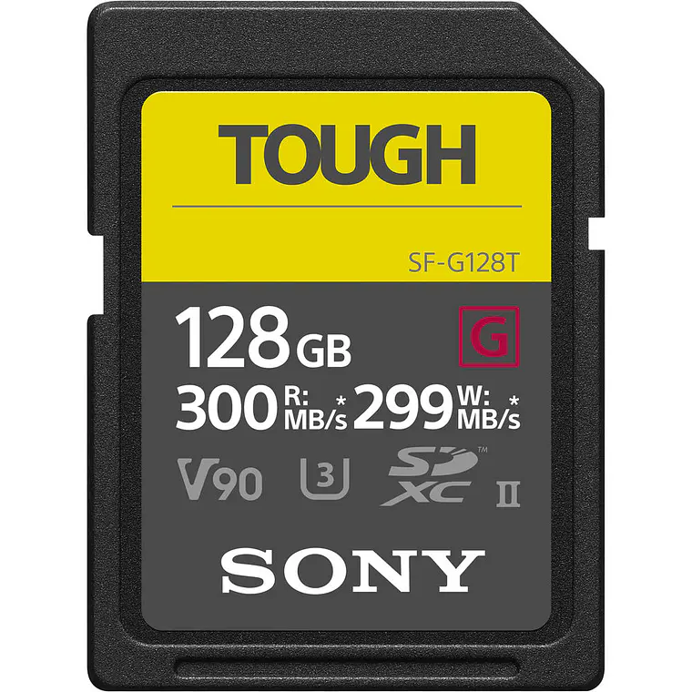 Tarjeta de memoria Sony SDXC UHS-II SF-G TOUGH Series 128 GB 1