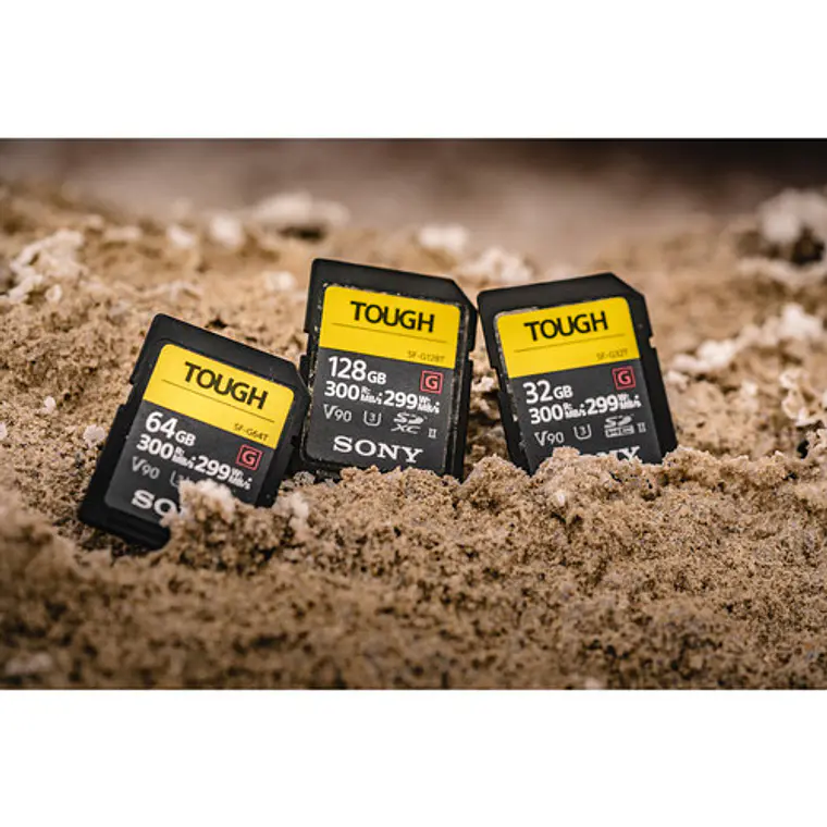 Tarjeta de memoria Sony SDXC UHS-II SF-G TOUGH Series 128 GB 8