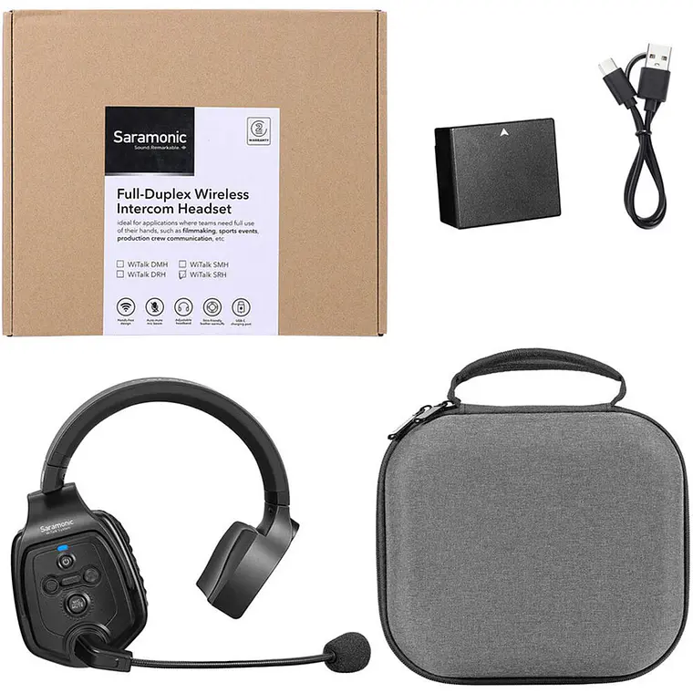 Intercomunicador Saramonic WiTalk SRH Single-Ear Remote 2