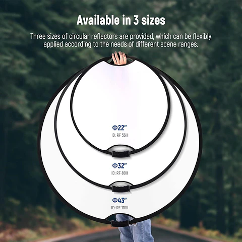 Reflector Neewer 5 en 1 Plegable de 80 cm con Asas