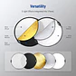 Reflector Neewer 5 en 1 Plegable de 80 cm con Asas - Miniatura 8