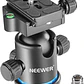 Cabezal de Bola Neewer Arca con Placa QR Azul y Negro - Miniatura 1