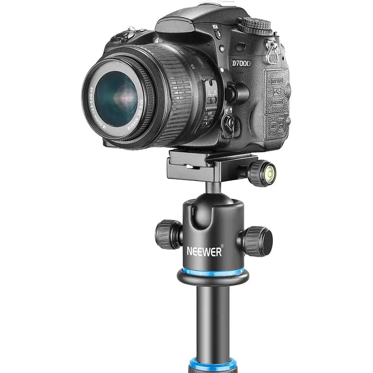 Cabezal de Bola Neewer Arca con Placa QR Azul y Negro 2