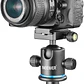 Cabezal de Bola Neewer Arca con Placa QR Azul y Negro - Miniatura 2