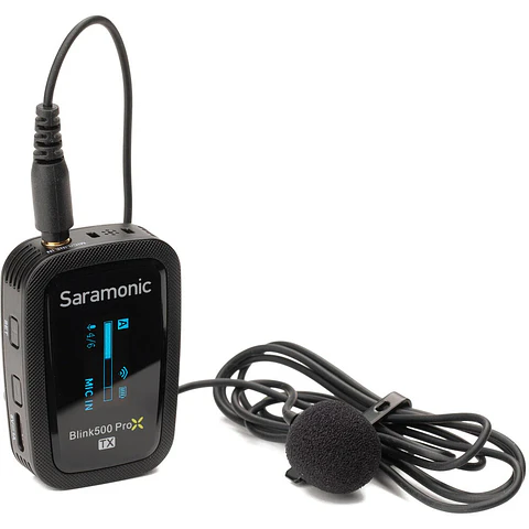 Micrófono inalámbrico Saramonic Blink 500 ProX B1 con transmisor y receptor