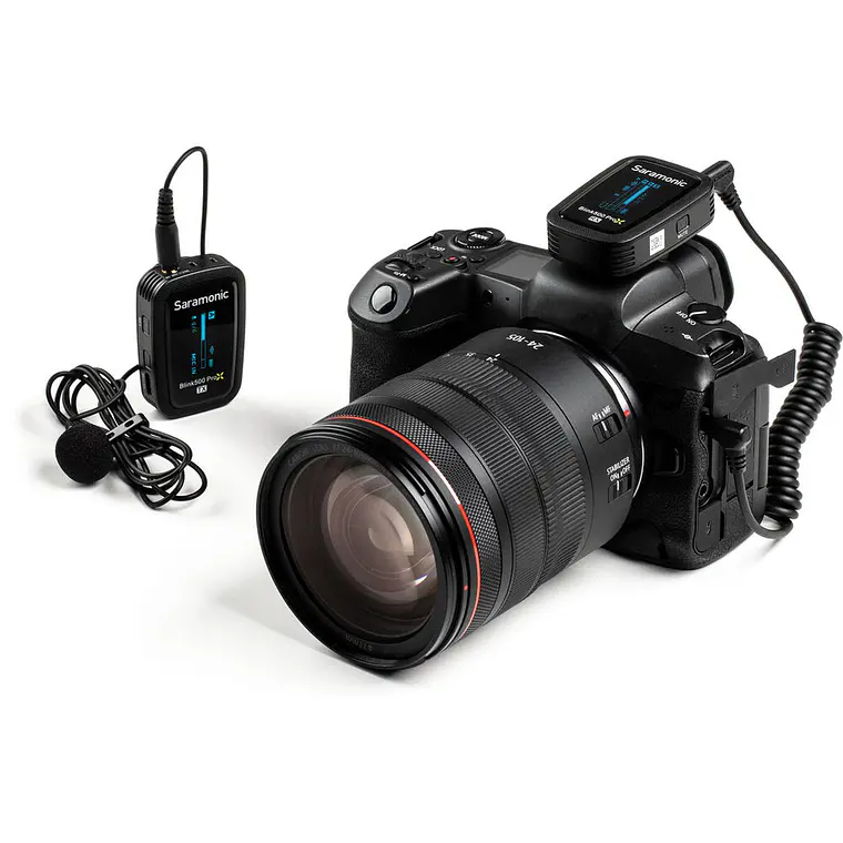 Micrófono inalámbrico Saramonic Blink 500 ProX B1 con transmisor y receptor 8