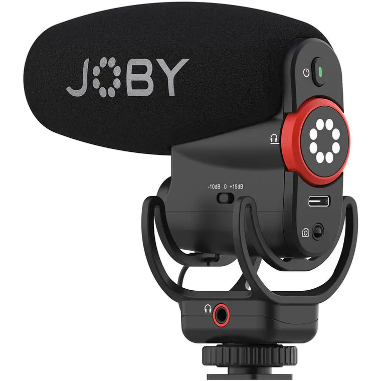 Micrófono direccional Joby Wavo PLUS para cámaras 3