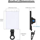 Luz LED Neewer NL-60AI con Clip para Videollamadas - Miniatura 5