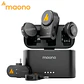 Micrófonos Inalámbricos Maono Wave T5 con 3 Conectores y Case de Carga - Miniatura 1