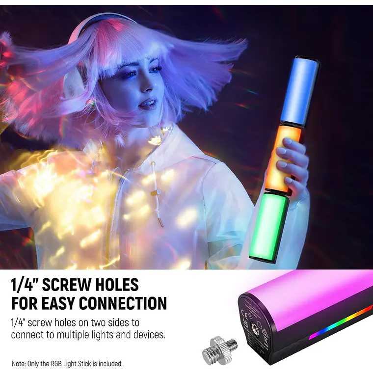 Barra RGB Magnética Neewer TL97C Portátil con Control App 5